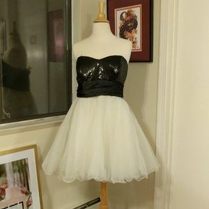 Strapless Prom Dress